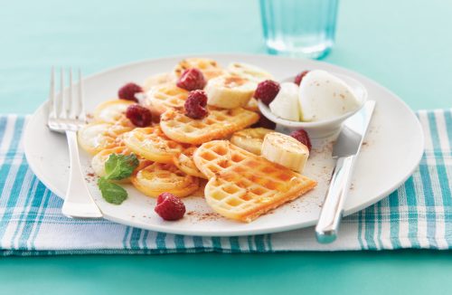 Annie’s rice waffles