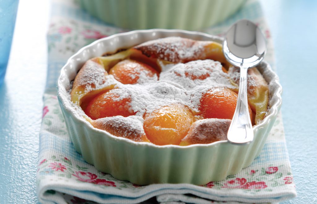 Apricot clafoutis Apricot clafoutis