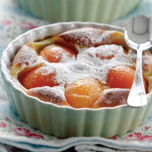 Apricot clafoutis