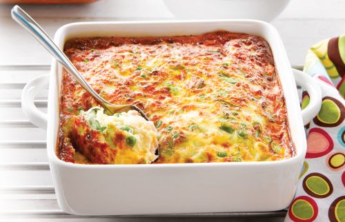 Baked omelette