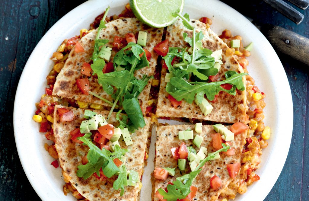 Bean quesadillas Bean quesadillas