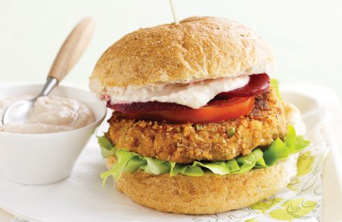 Bean vege burgers