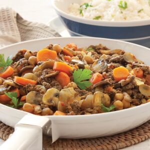 Beef and veggie speedy curry