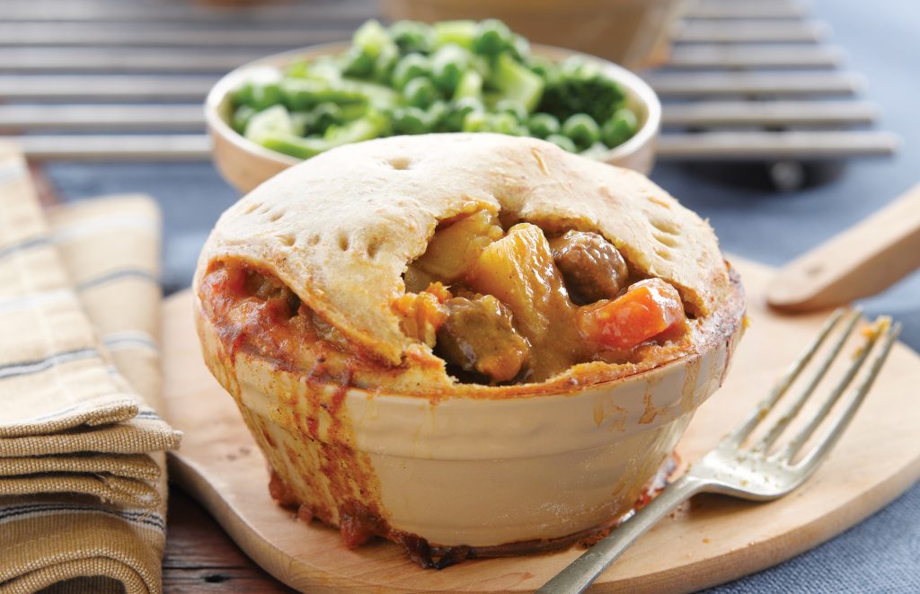 Beef and vegetable pies Beef and vegetable pies