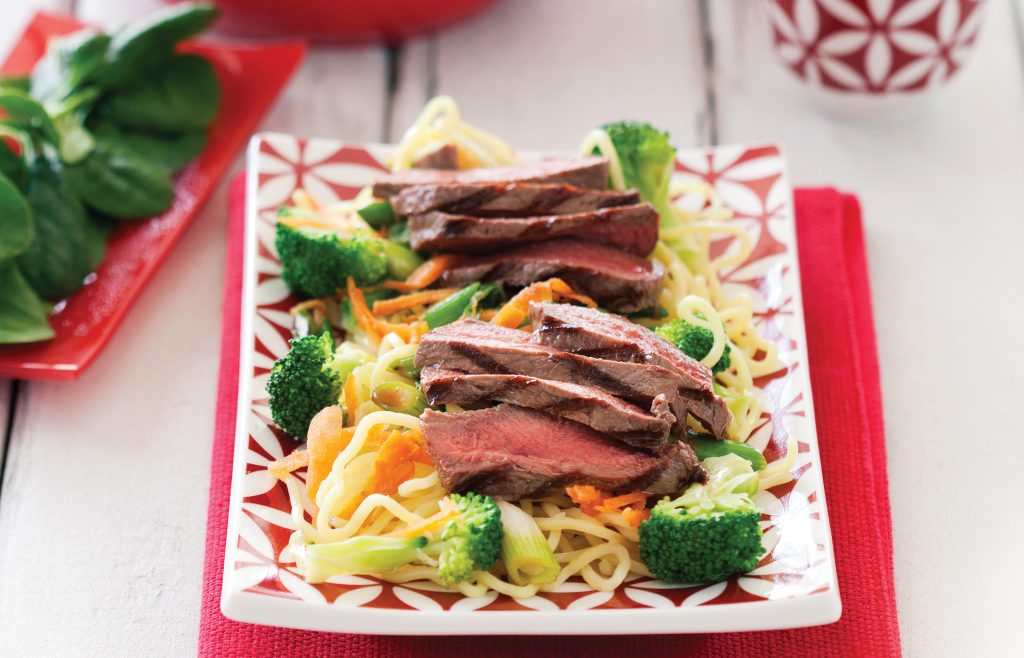 Beef tataki salad Beef tataki salad