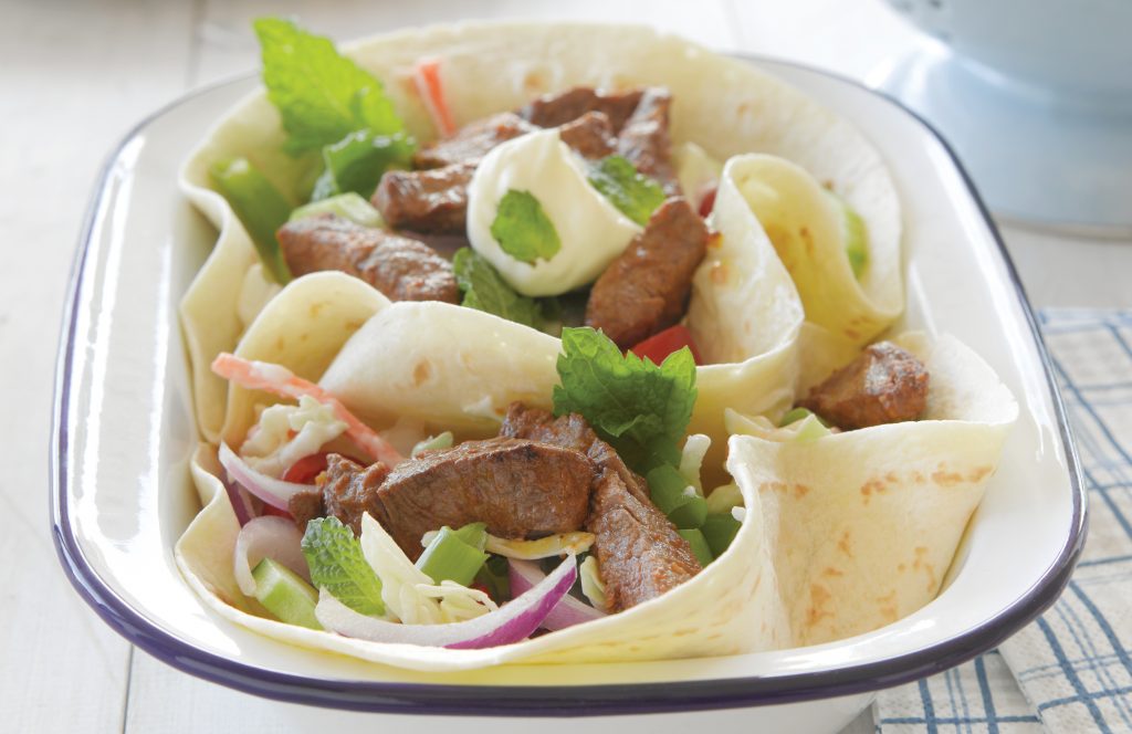 Beef tortillas