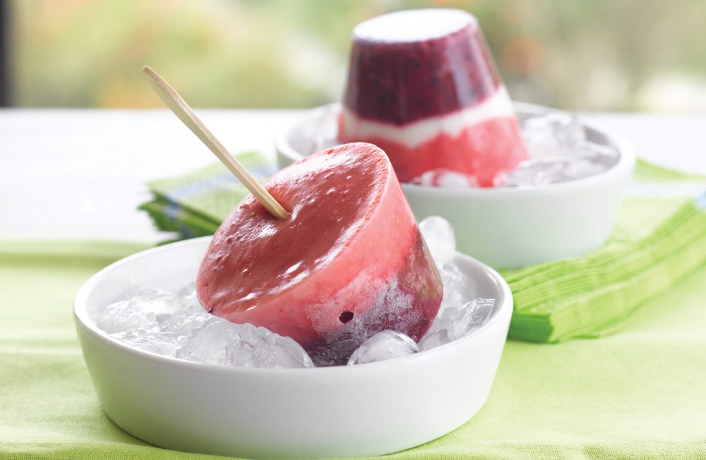 Blackcurrant berry ices Blackcurrant berry ices