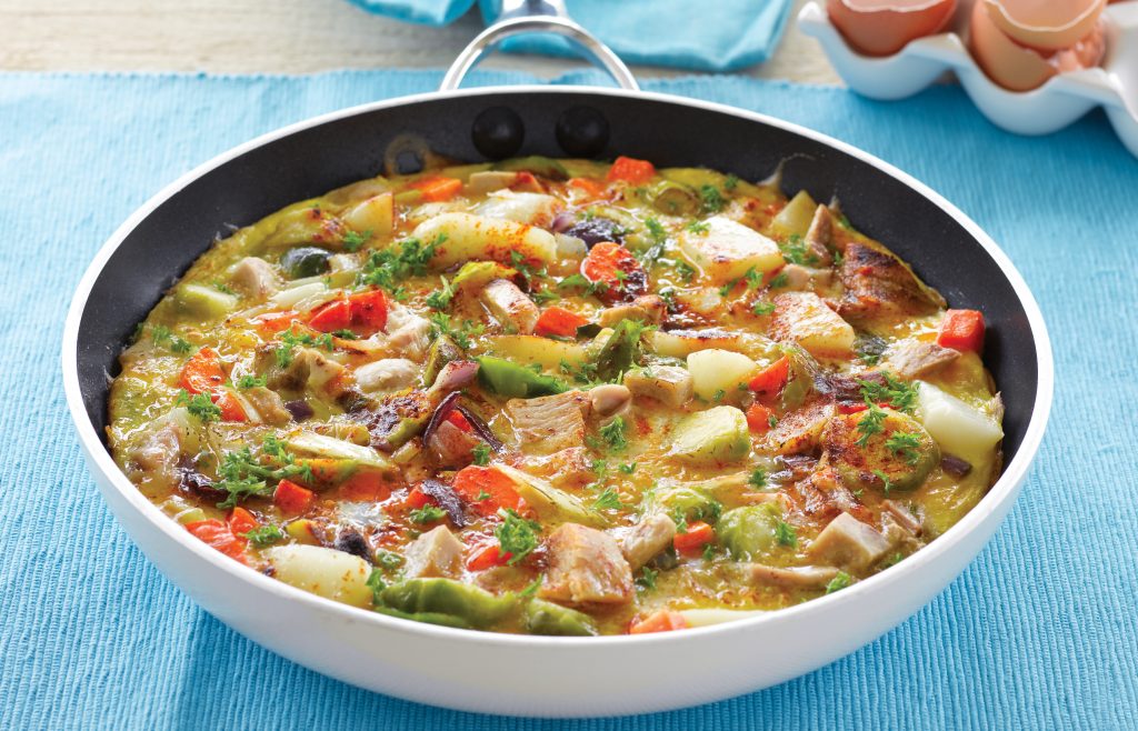 Bubble and squeak frittata Bubble and squeak frittata