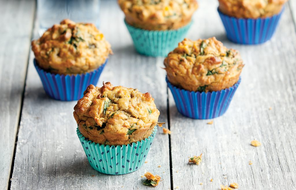 Carrot, spinach and pumpkin seed muffins Carrot, spinach and pumpkin seed muffins