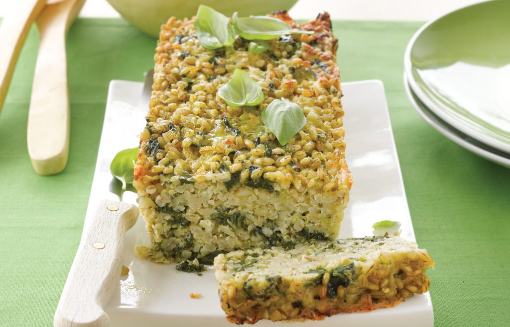 Cheesy pesto and spinach loaf Cheesy pesto and spinach loaf
