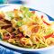 Chicken and cashew chow mein