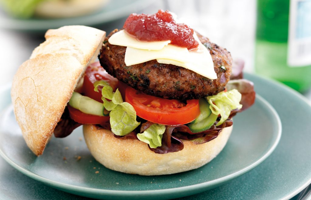 Chicken and cranberry burgers Chicken and cranberry burgers