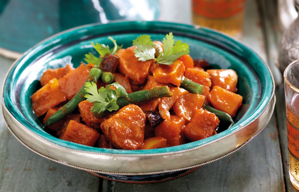 Chicken and date tagine Chicken and date tagine
