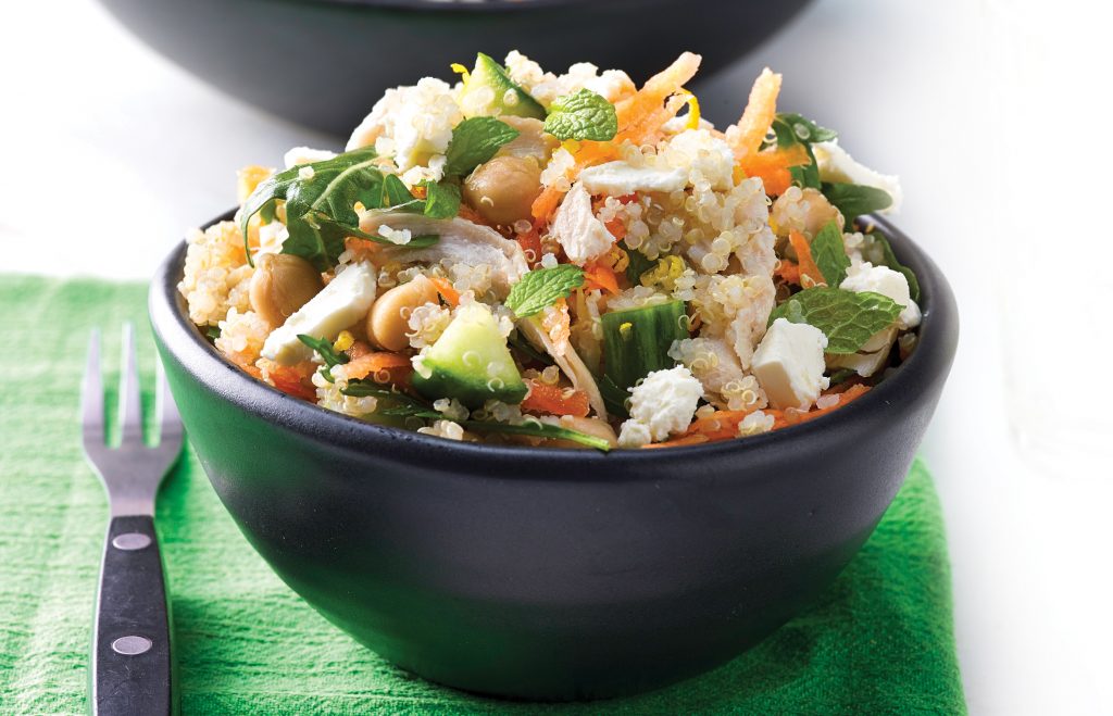 Chicken, lemon and quinoa salad Chicken, lemon and quinoa salad