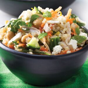 Chicken, lemon and quinoa salad