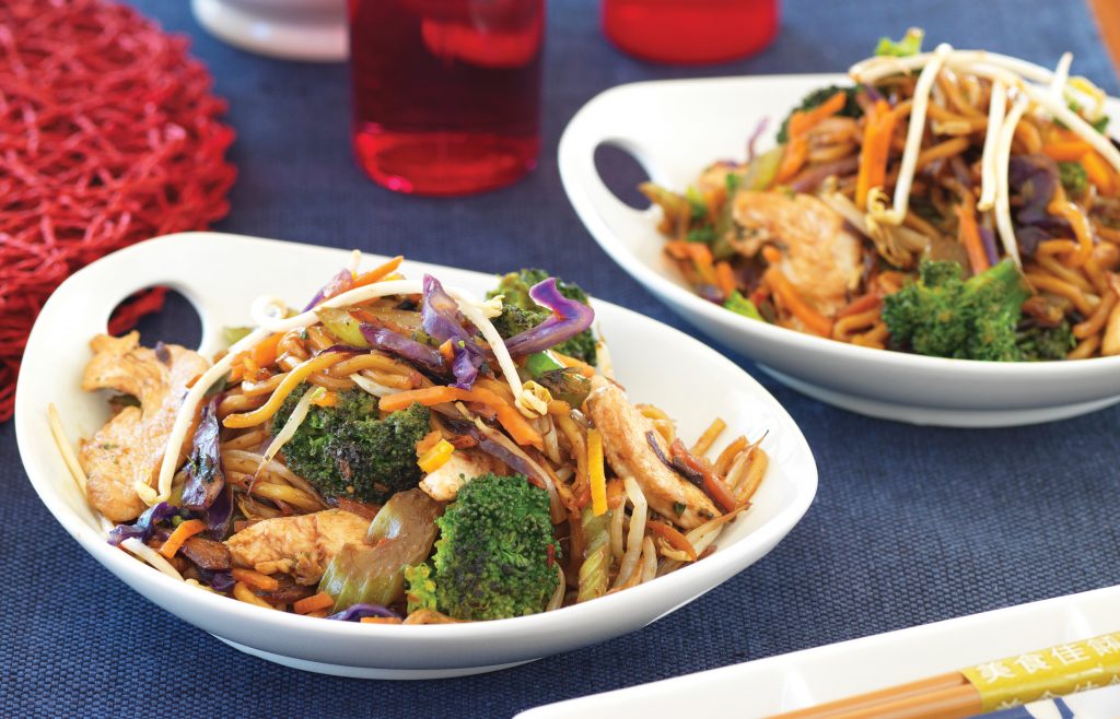 Chicken noodle stir-fry Chicken noodle stir-fry