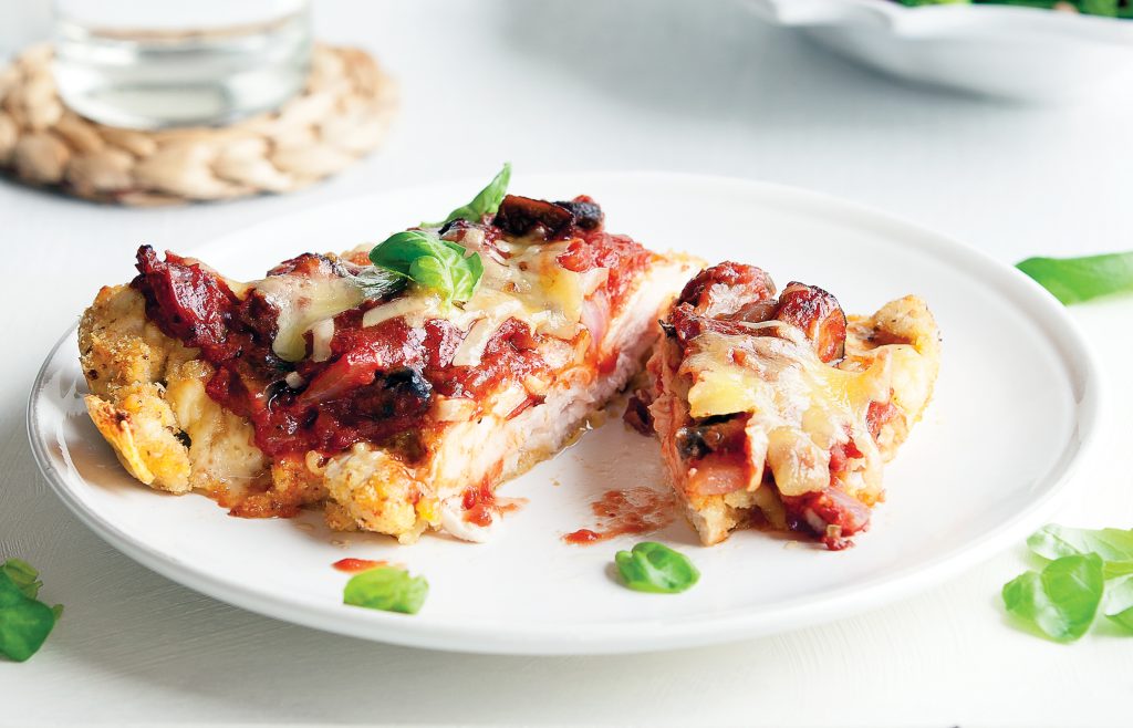 Healthier chicken parmigiana Healthier chicken parmigiana