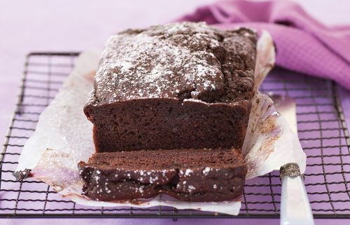 Choc-berry marble loaf