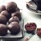 Choc cranberry bliss balls