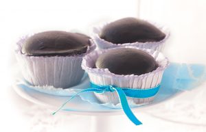 Chocolate Easter egg cupcakes