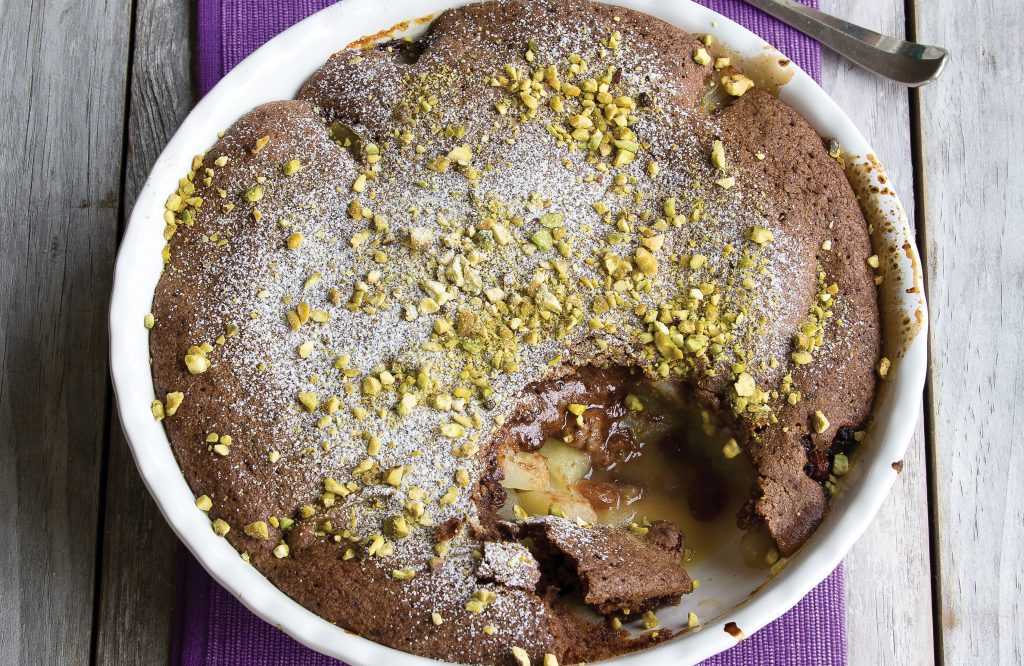 Chocolate Eve’s pudding
