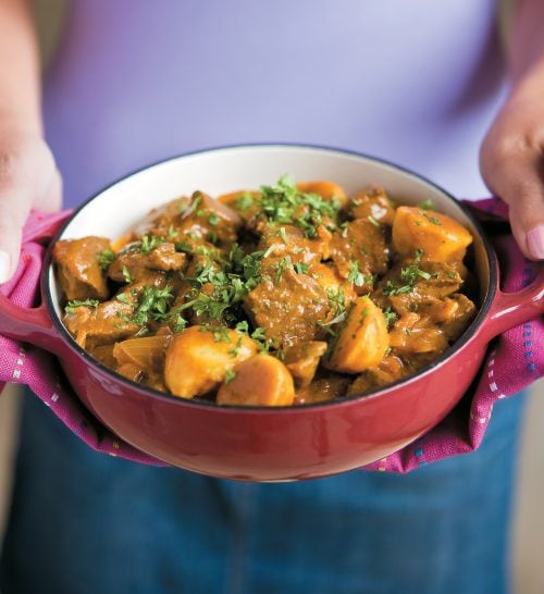 Chunky beef curry