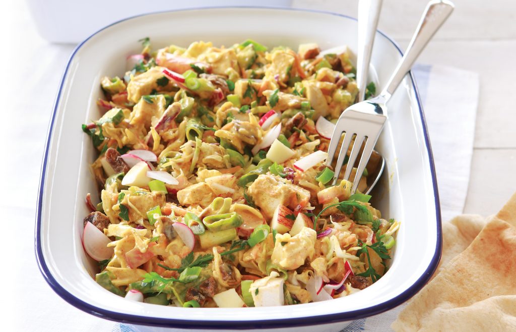 Curried chicken coleslaw Curried chicken coleslaw