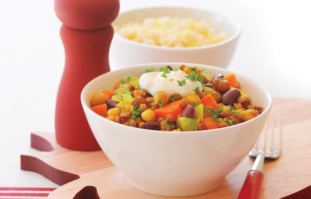 Curried vege stew