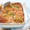 Easy pea and potato frittata