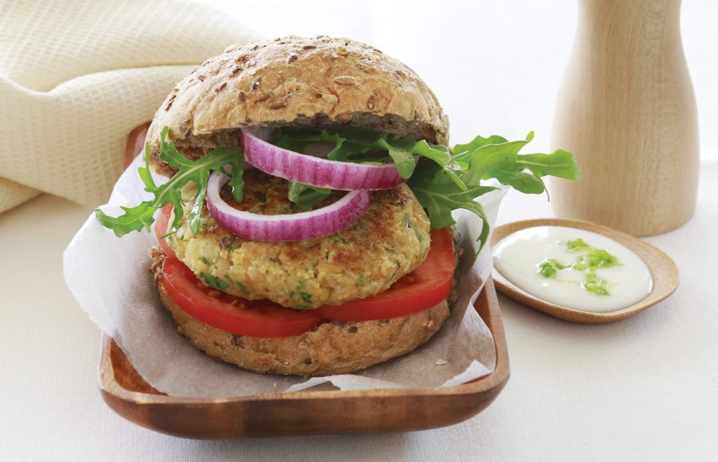 Falafel burgers