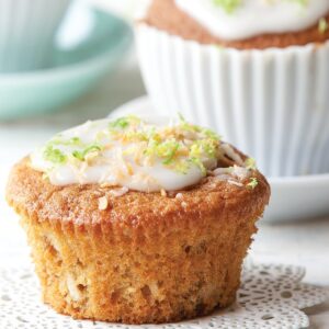 Feijoa muffins with coconut