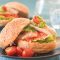 Fish burgers with avo salsa