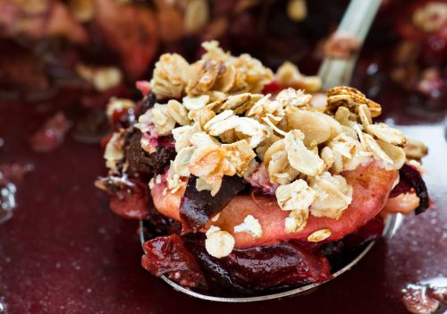 Fruit crumble