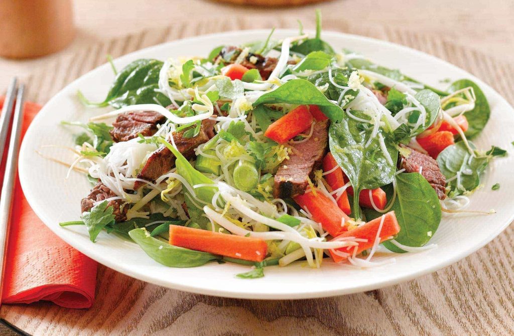 Glass noodle beef salad Glass noodle beef salad
