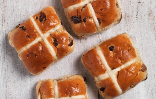 Gluten-free hot cross buns