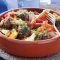 Greek-style meatball tray bake