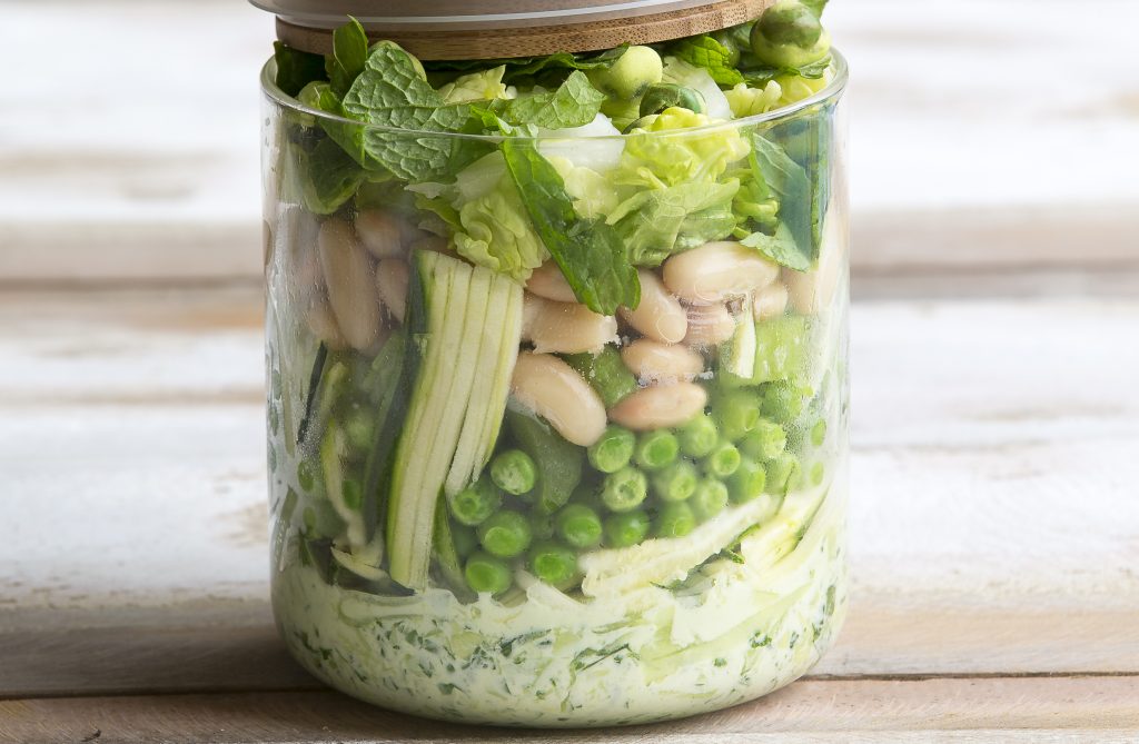 Green goodness salad Green goodness salad