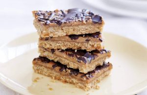 HFG caramel slice