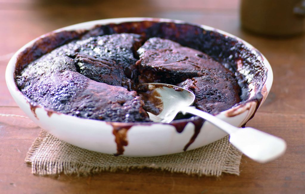 HFG chocolate self-saucing pudding HFG chocolate self-saucing pudding