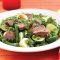 Honey lamb with minted summer vege medley