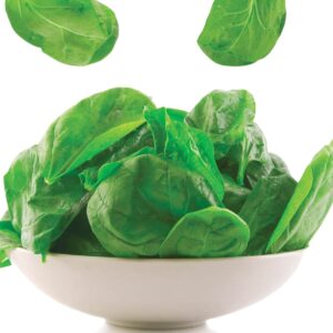 In season mid-spring: Spinach