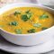 Kumara, pumpkin and chickpea soup