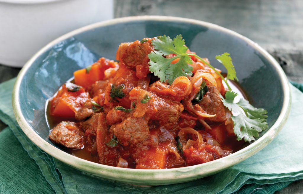 Lamb, date and kumara tagine Lamb, date and kumara tagine