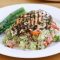 Lemon chicken with quinoa salad