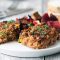Meat loaf with roasted veges