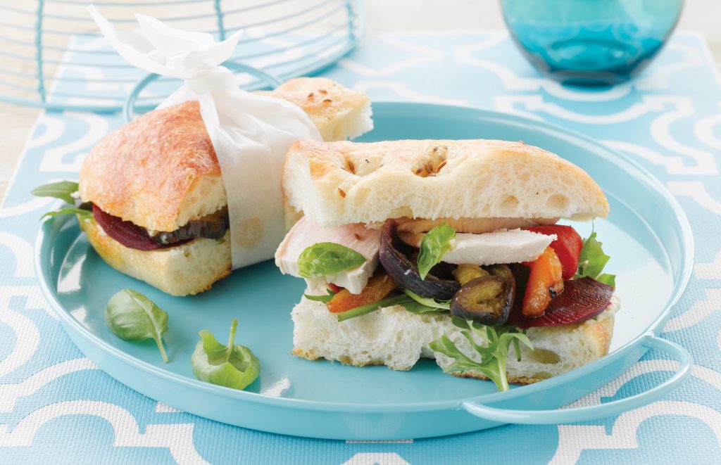 Mediterranean chicken sandwich Mediterranean chicken sandwich
