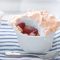Meringue-topped fruit