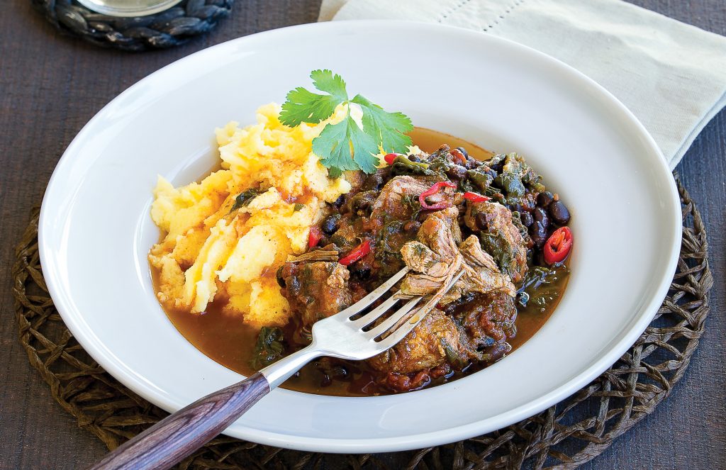 Mexican pork and bean stew Mexican pork and bean stew