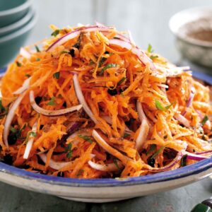 Moroccan carrot salad