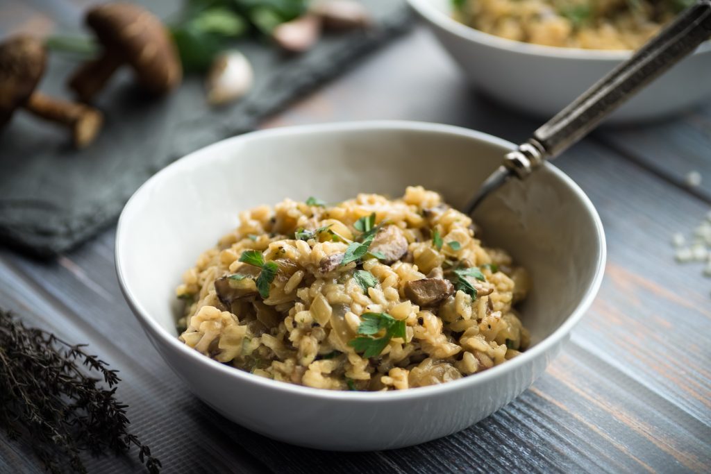 Mushroom risotto Mushroom risotto